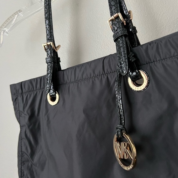Michael‎ Kors Black Fabric Tote Bag - Picture 2 of 11
